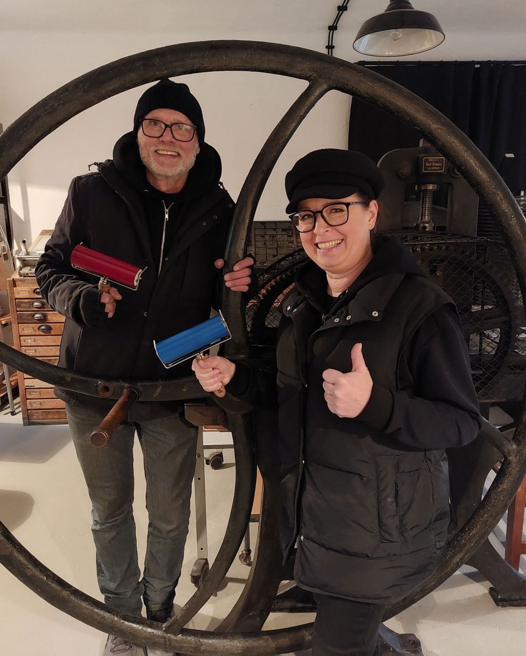 Das Team der DRUCK KUNST WERKSTATT